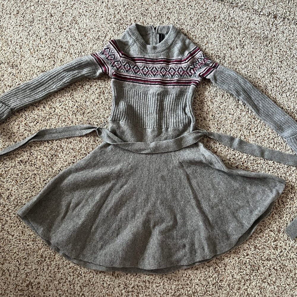 S Moda International Wool Mini Dress